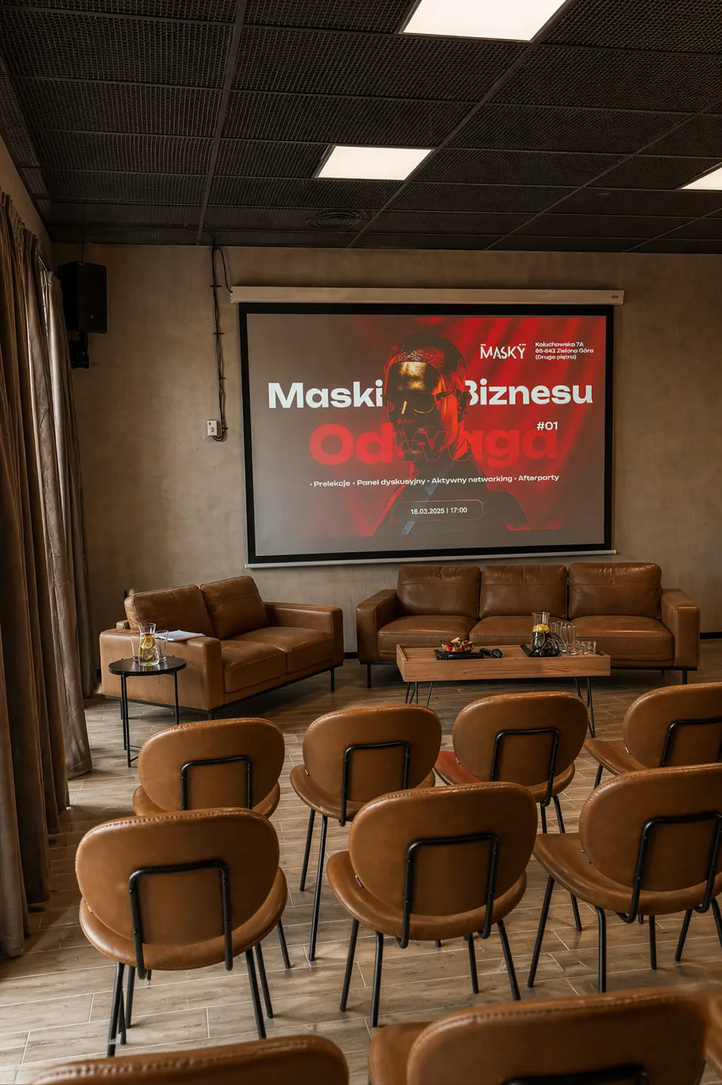 Galeria Masky - Układ prelekcyjny